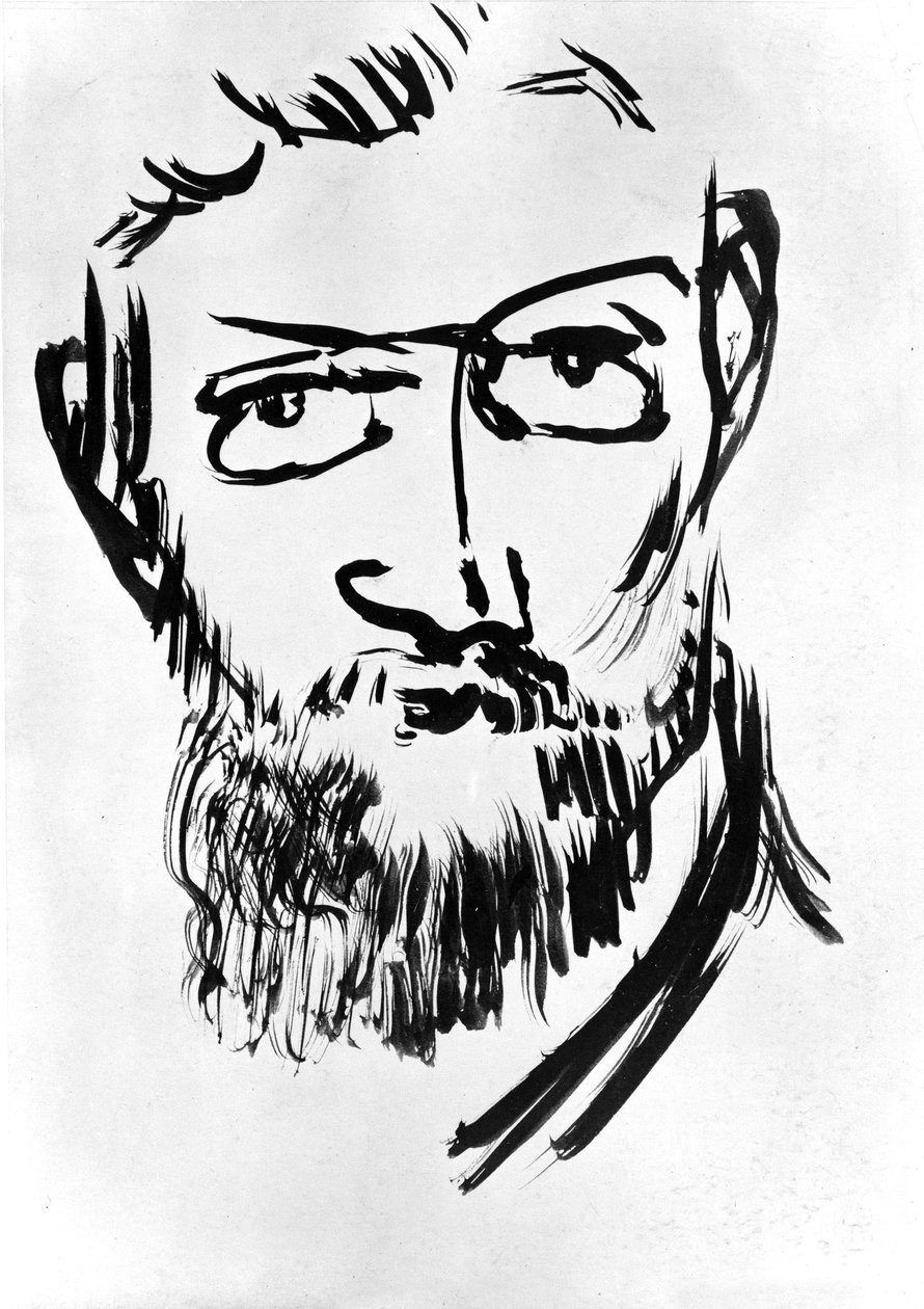 Selbstporträt von Henri Matisse von Henri Matisse