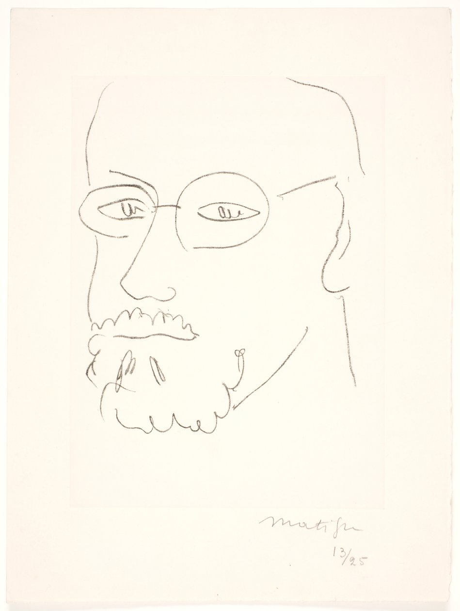 Selbstporträt von Henri Matisse