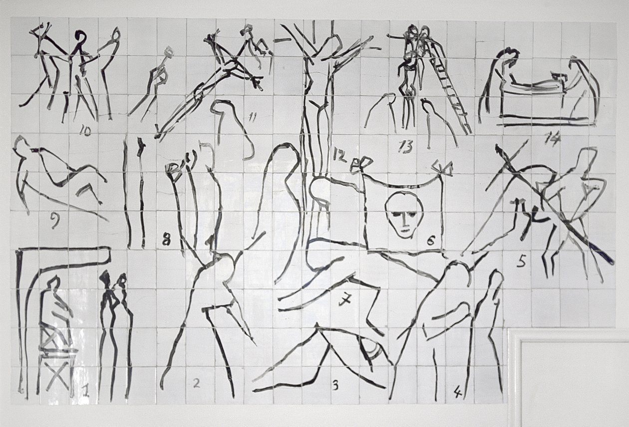 Kreuzwegstationen, Kapelle des Rosenkranzes, Vence von Henri Matisse