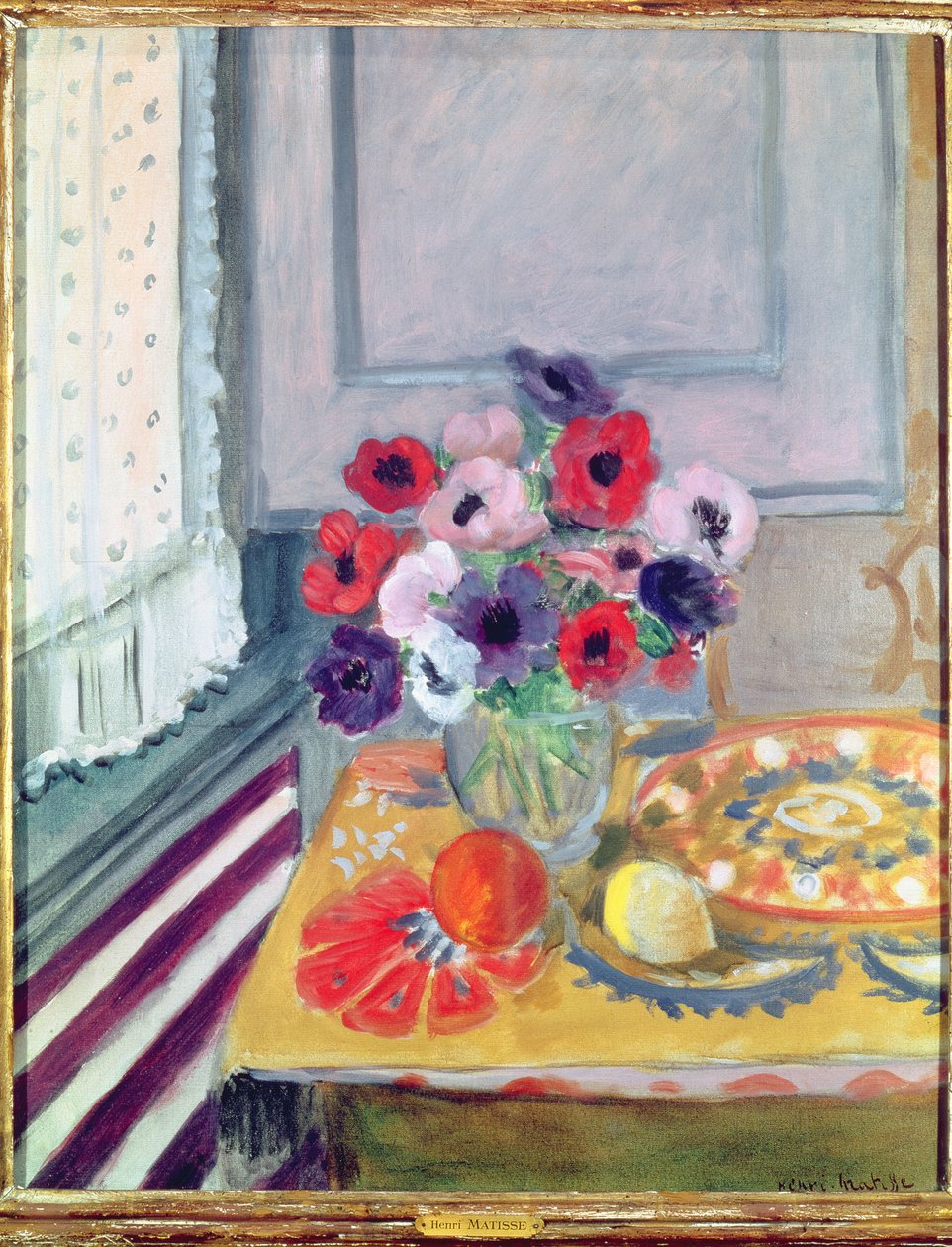 Stillleben mit Anemonen von Henri Matisse