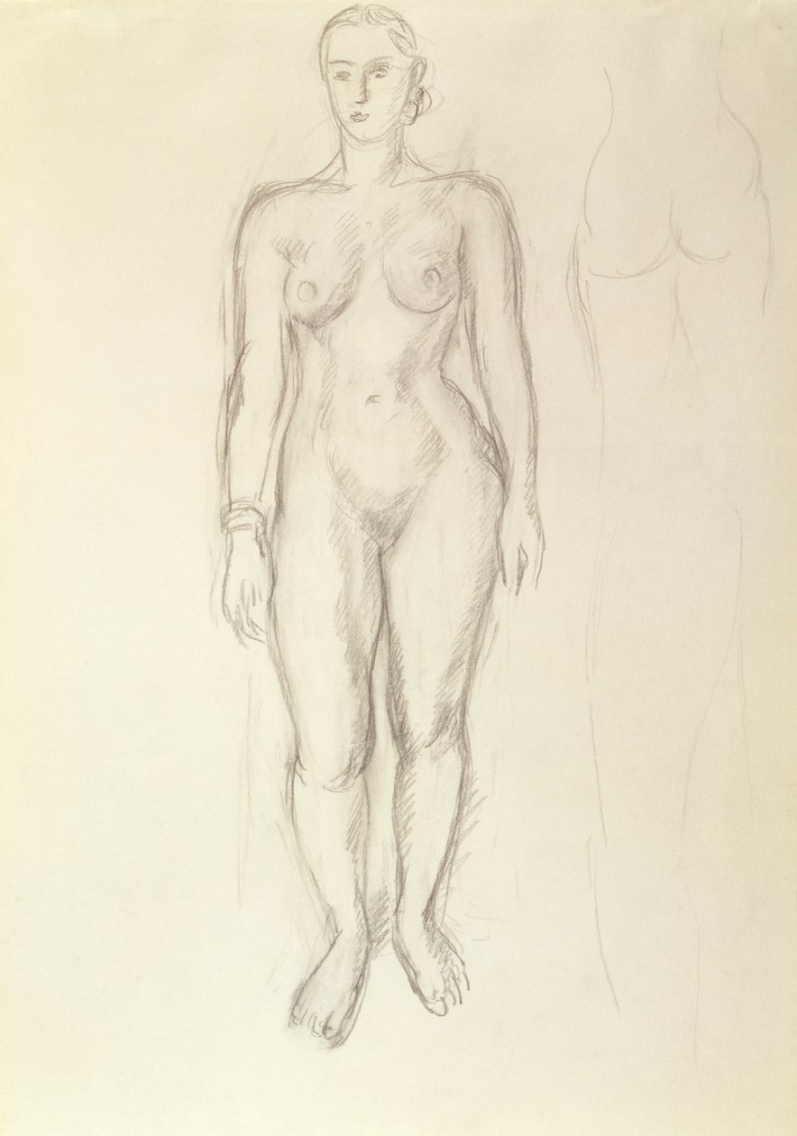 Studie eines Aktes von Henri Matisse