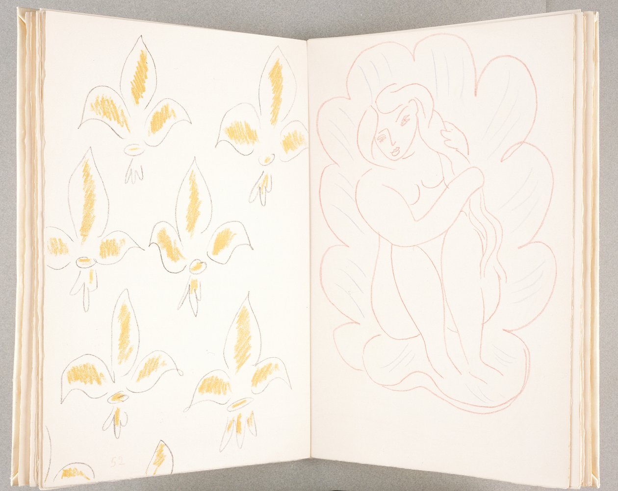 Die Gedichte von Charles von Orléans, 25. Februar von Henri Matisse