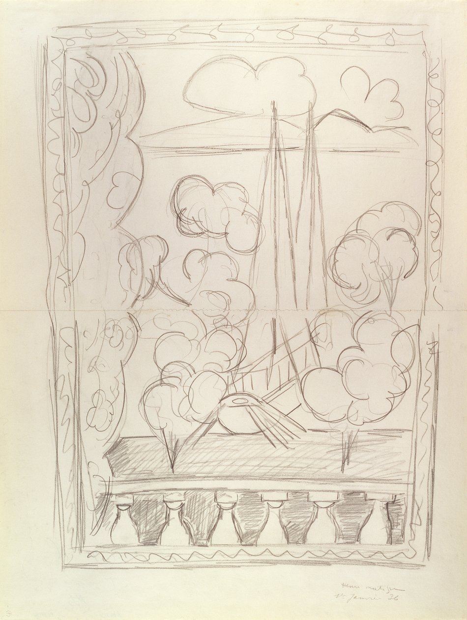 Fenster in Tahiti von Henri Matisse