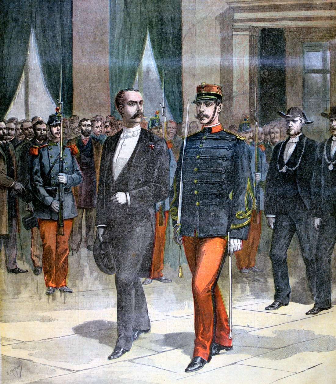 Jean Casimir-Perier, Präsident der Abgeordnetenkammer, 1893 von Henri Meyer