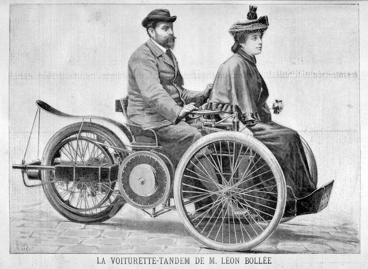 Leon Bollees Voiturette-Auto, 1896 von Henri Meyer