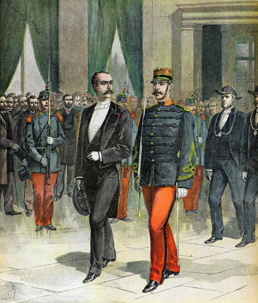 Porträt von Casimir Perier von Henri Meyer