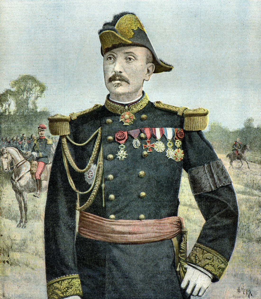 Porträt von General Raoul Le Mouton de Boisdeffre von Henri Meyer