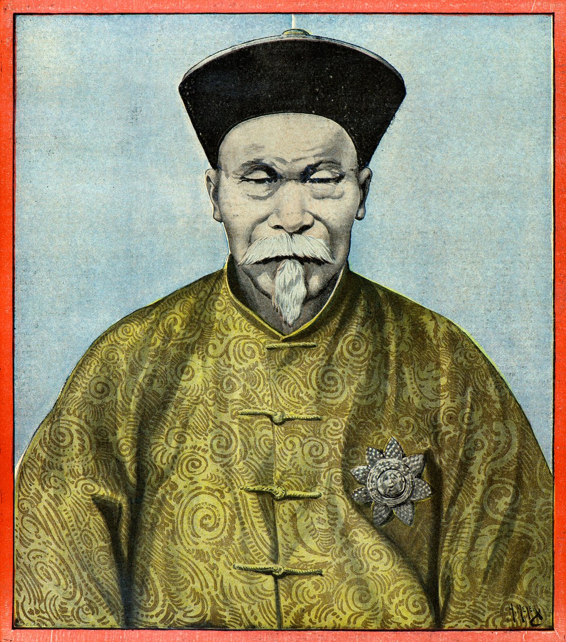 Porträt von Vizekönig Li Hung Chang von Henri Meyer