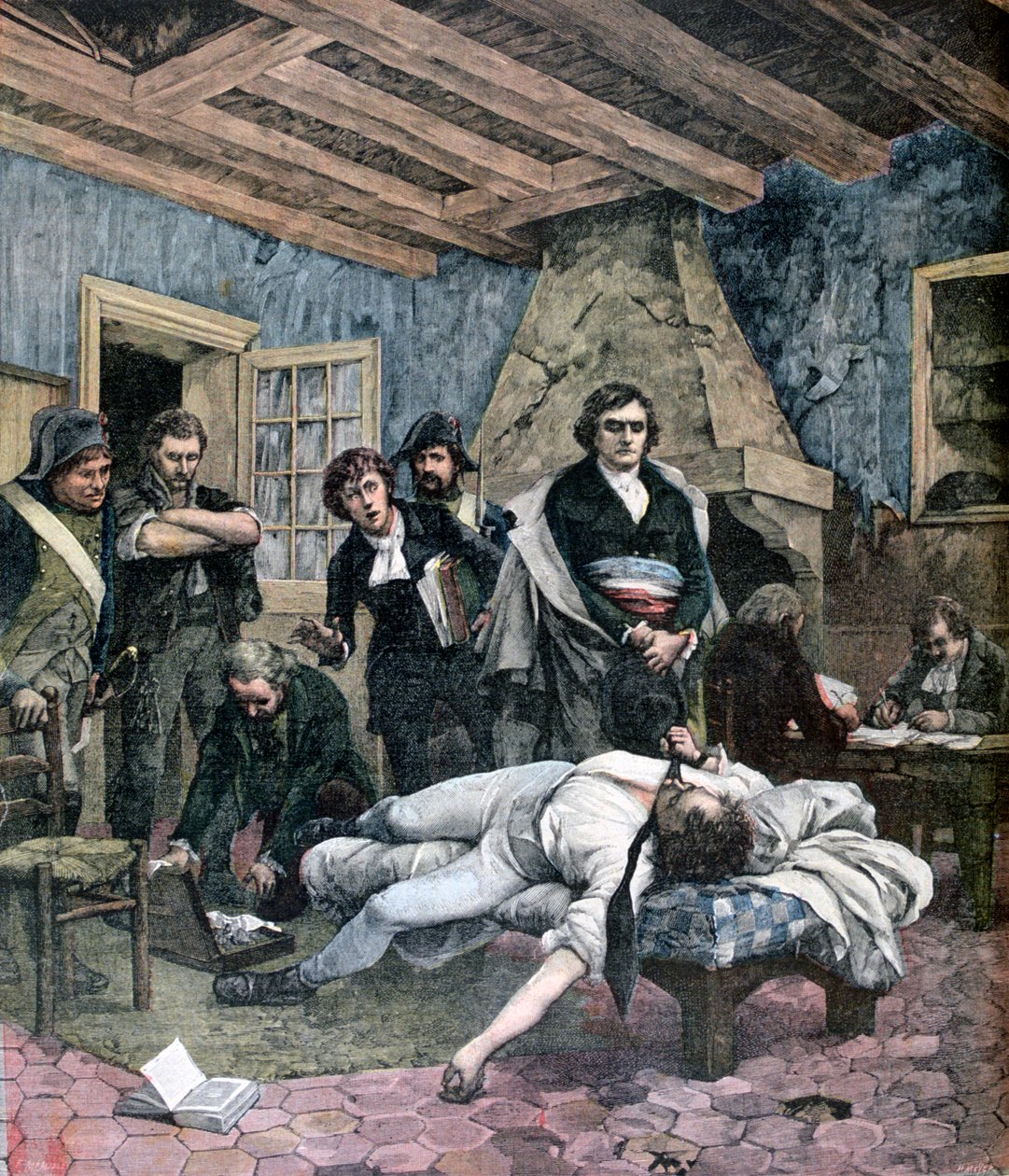 Der Tod von Charles Pichegru von Henri Meyer