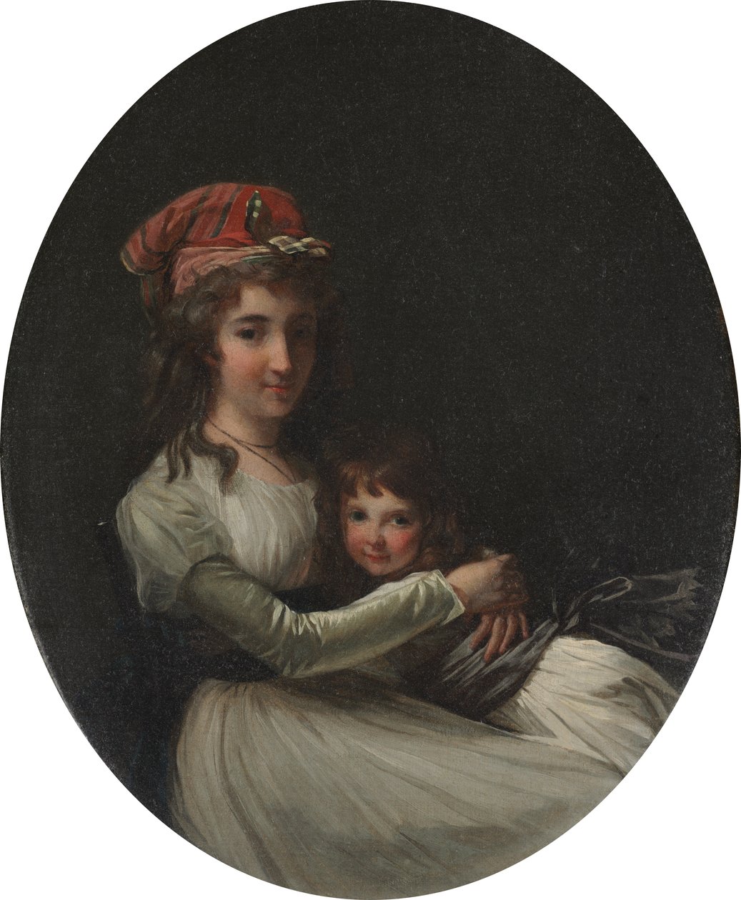 Porträt einer Mutter und Tochter, ca. 1794-95 von Henri-Pierre Danloux