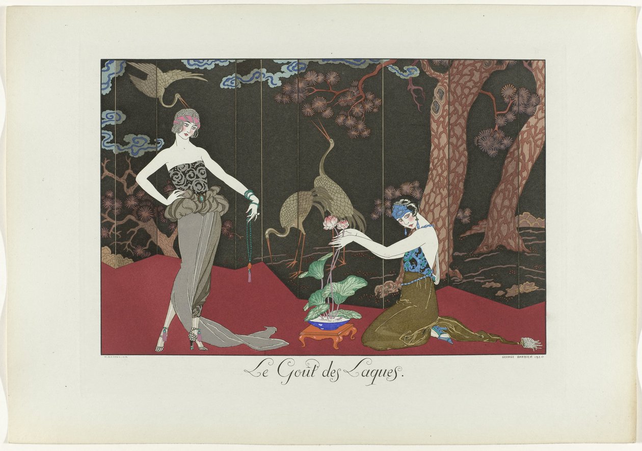 Le Bonheur du Jour ou Les Graces à la Mode: Der Geschmack der Lacke von Henri Reidel