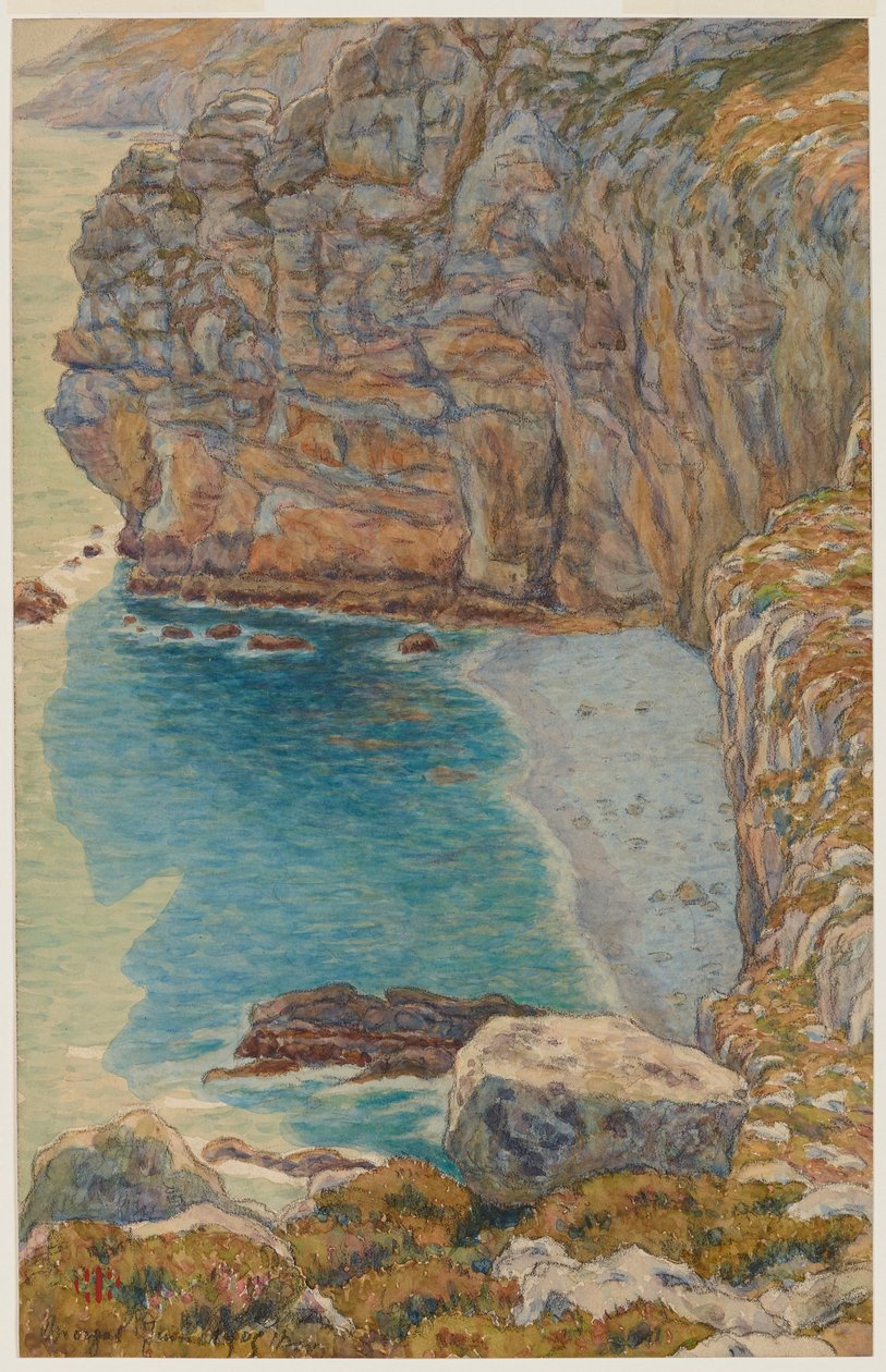Klippen von Port Haor. Morgat von Henri Rivière