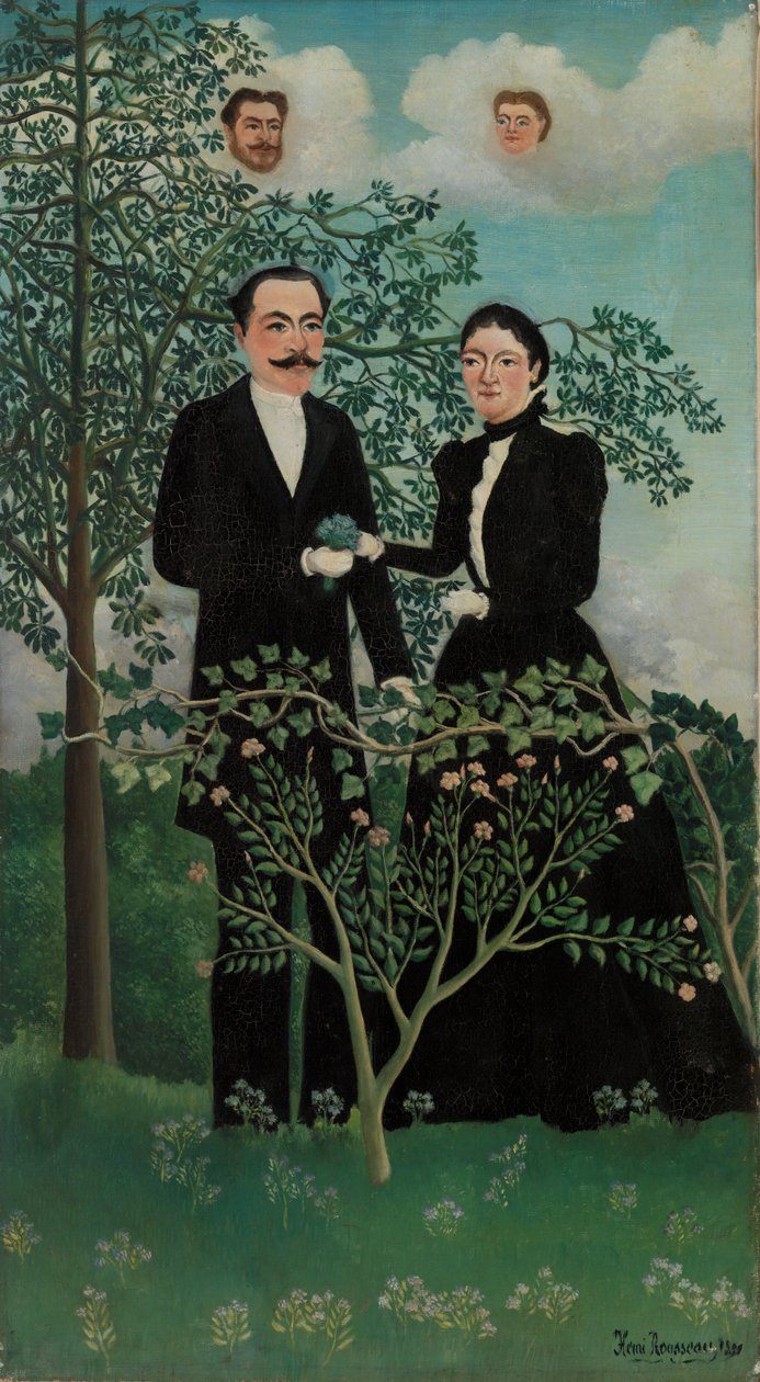 Die Vergangenheit und die Gegenwart, oder Philosophisches Denken von Henri Rousseau