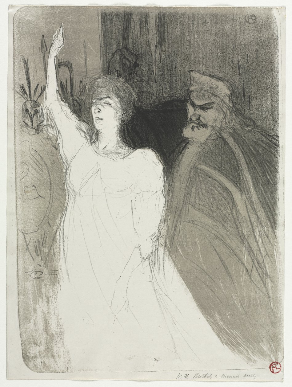 Ein fürstliches Idyll, Clara Ward von Henri de Toulouse-Lautrec