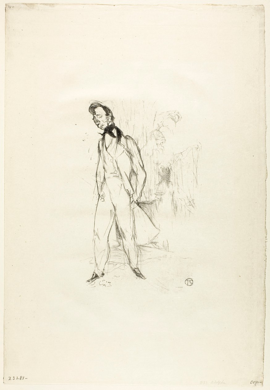 Adolphe oder Der traurige junge Mann von Henri de Toulouse-Lautrec