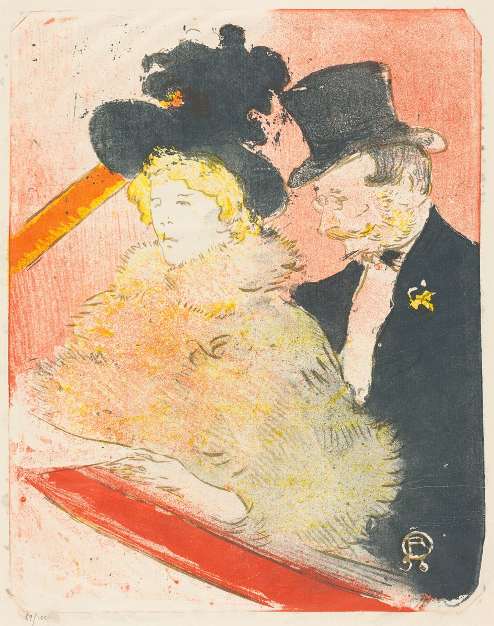 Beim Konzert von Henri de Toulouse-Lautrec