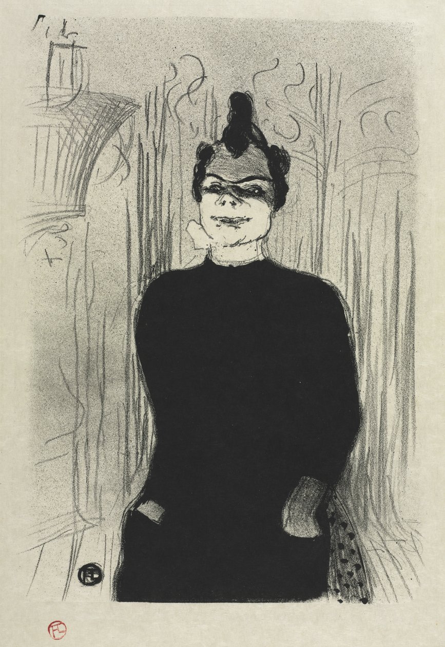 An der Gaieté Rochechouart: Nicolle von Henri de Toulouse-Lautrec
