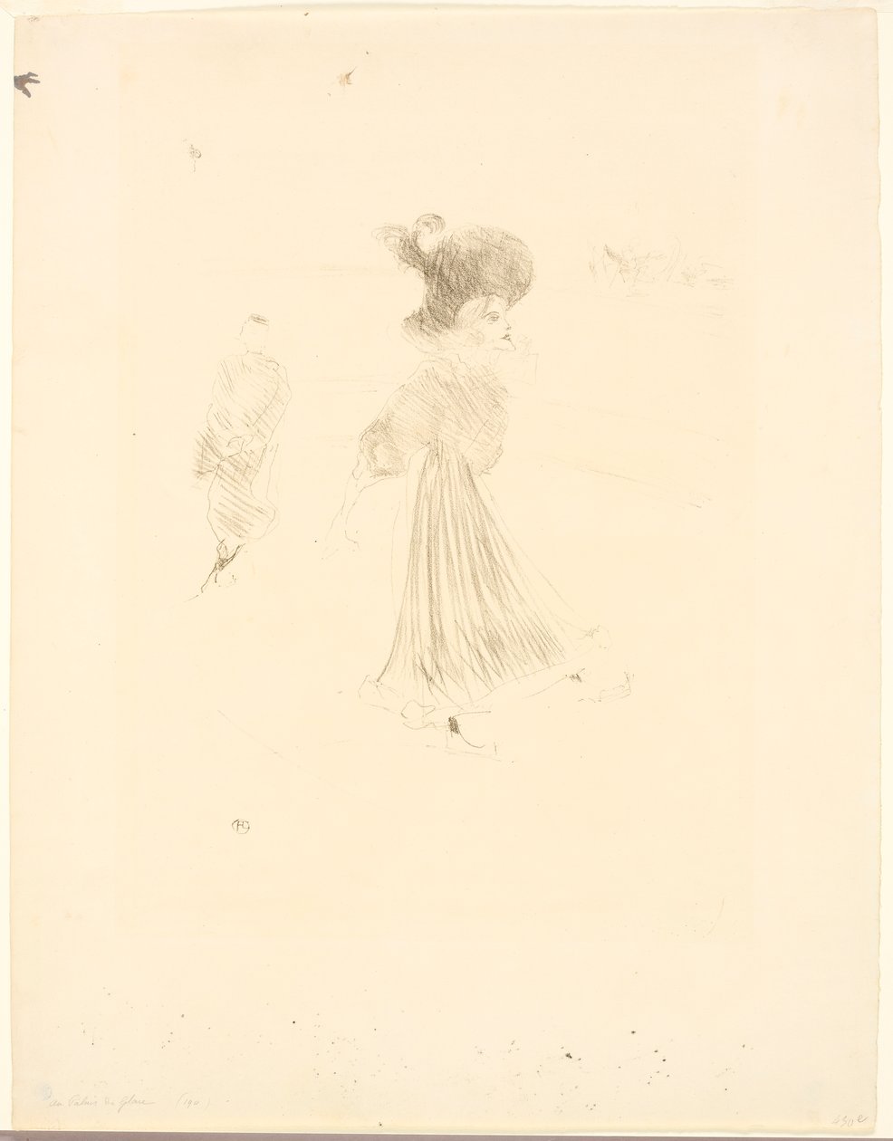 Im Eispalast von Henri de Toulouse-Lautrec