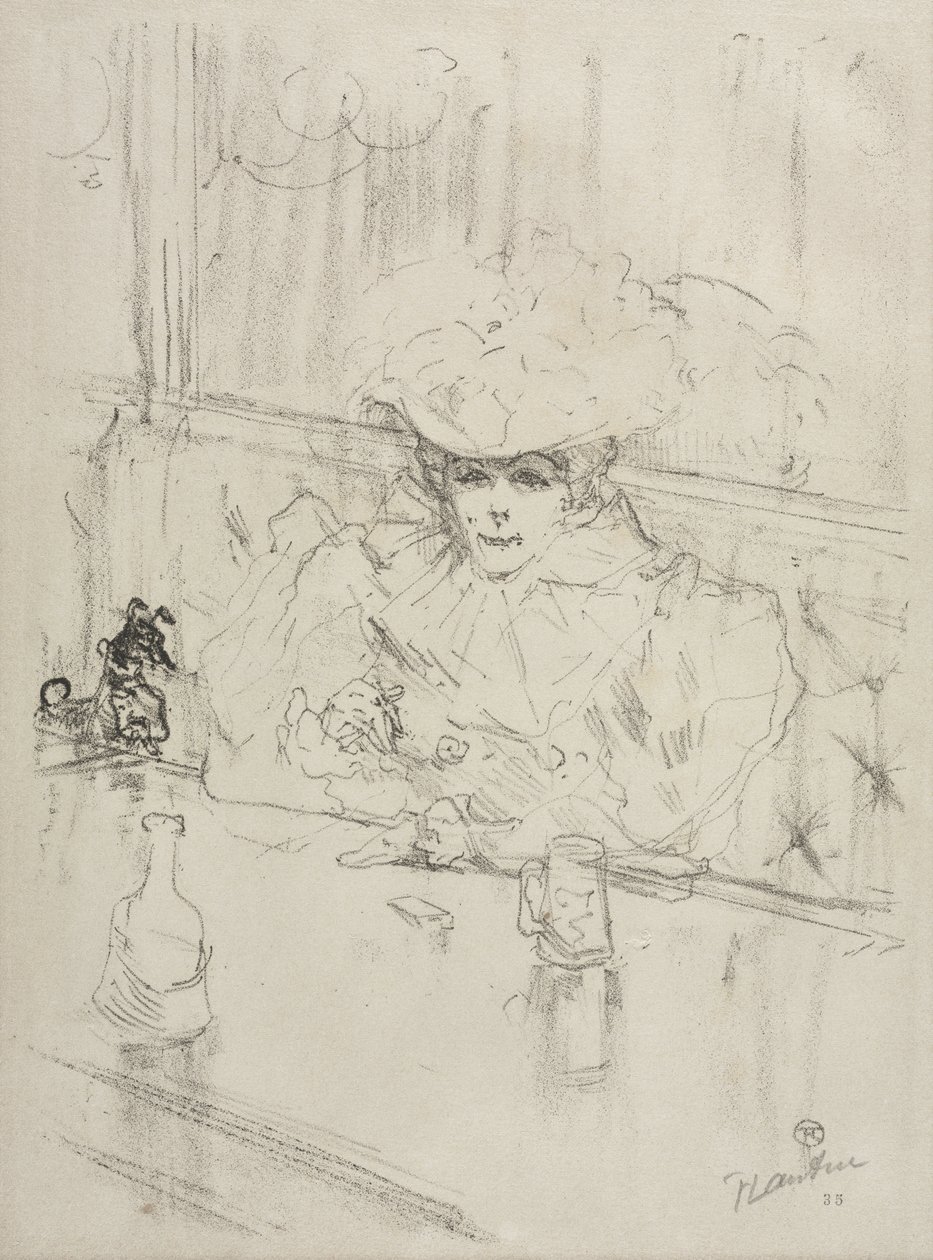 Im Hanneton von Henri de Toulouse-Lautrec