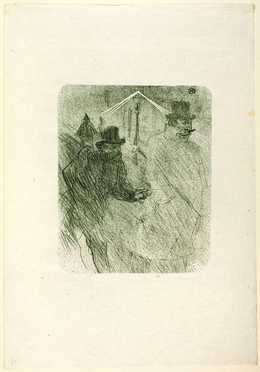 Baron Moïse Betteln, aus Au Pied du Sinaï von Henri de Toulouse-Lautrec