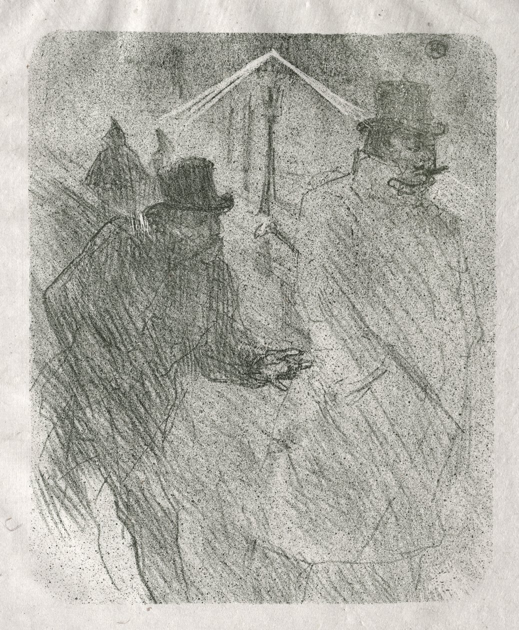 Büste von Mademoiselle Lender von Henri de Toulouse-Lautrec