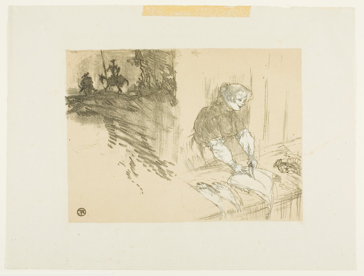 Umschlag für Les Courtes Joies von Henri de Toulouse-Lautrec