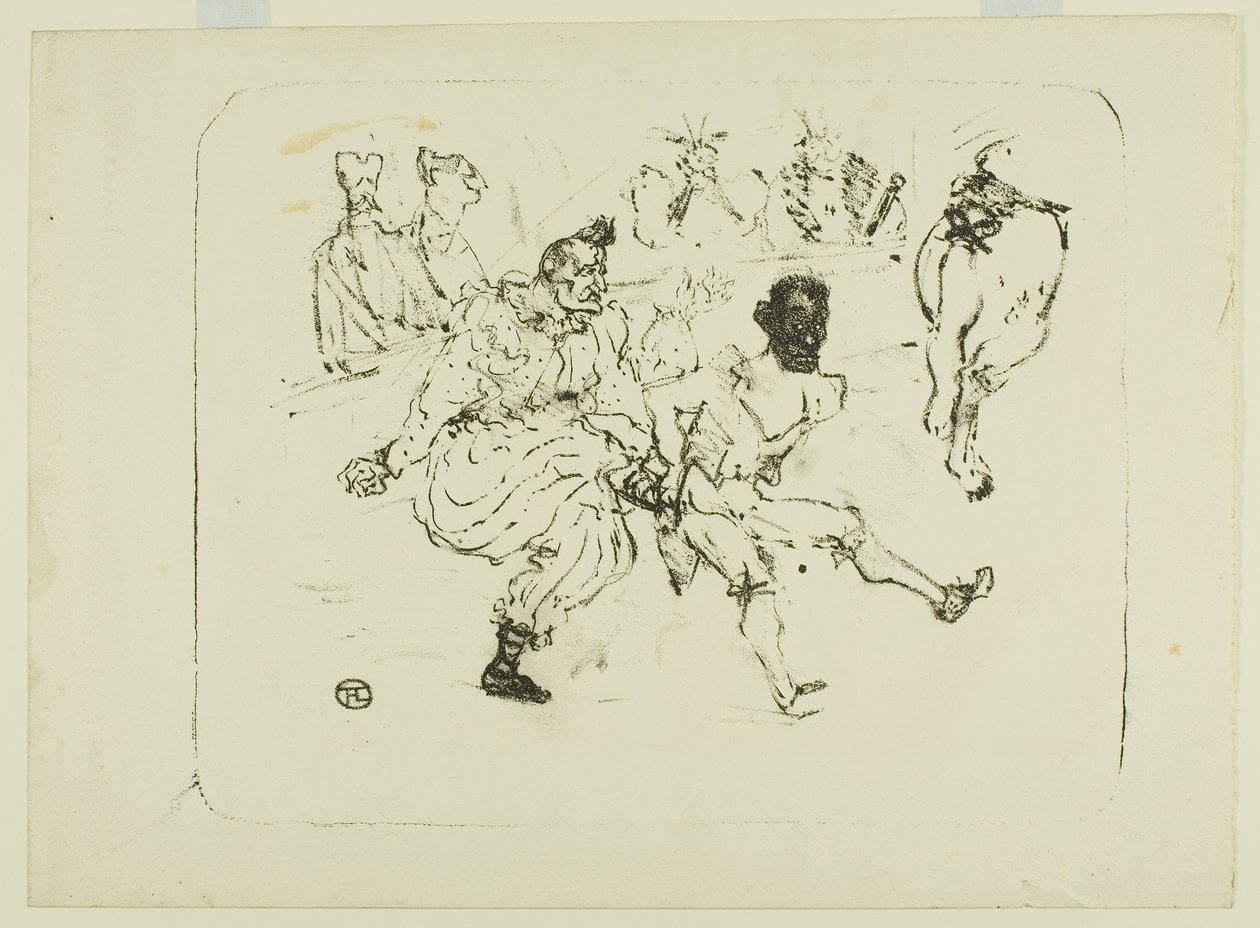 Footit und Chocolat von Henri de Toulouse-Lautrec