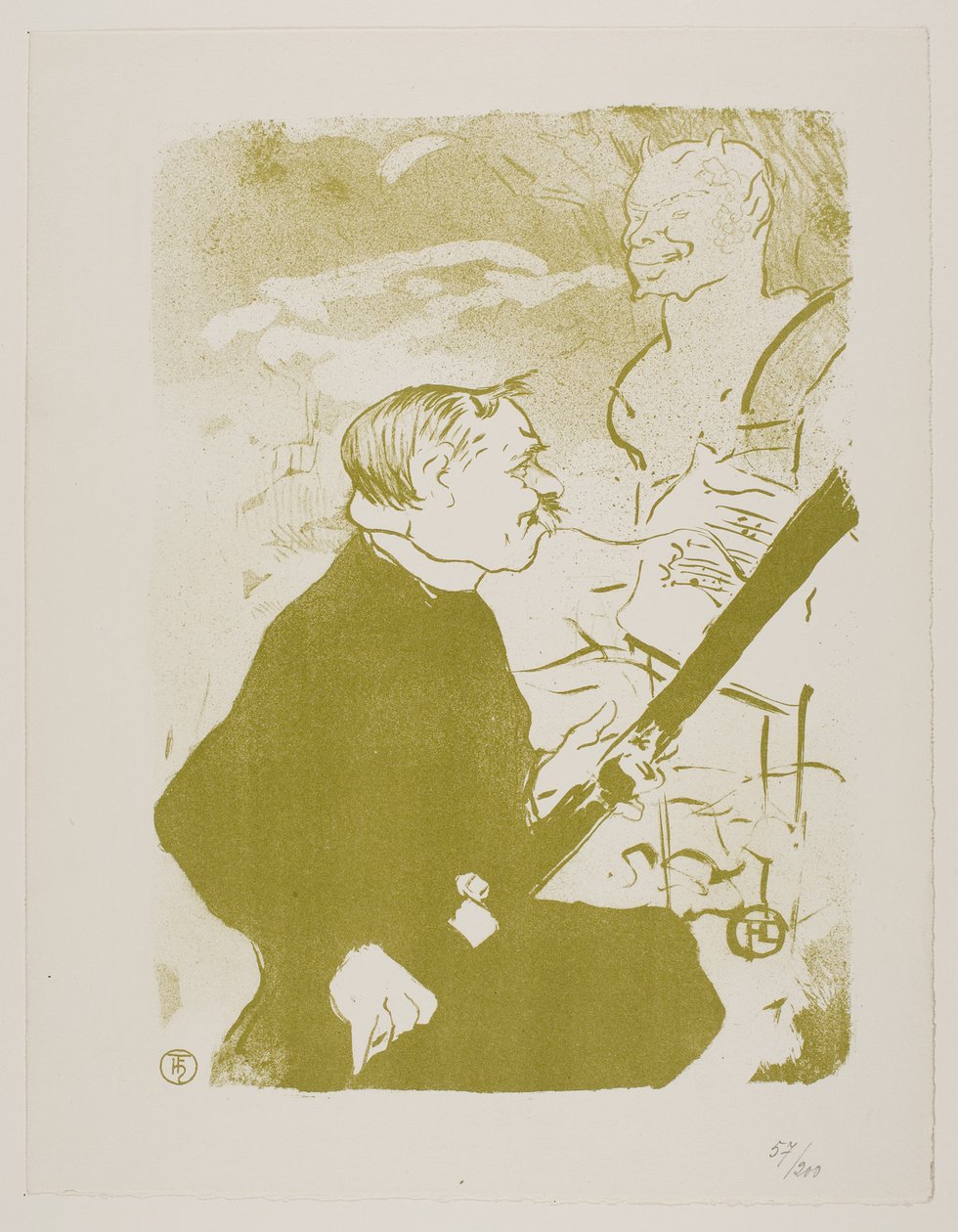 Für dich! von Henri de Toulouse-Lautrec