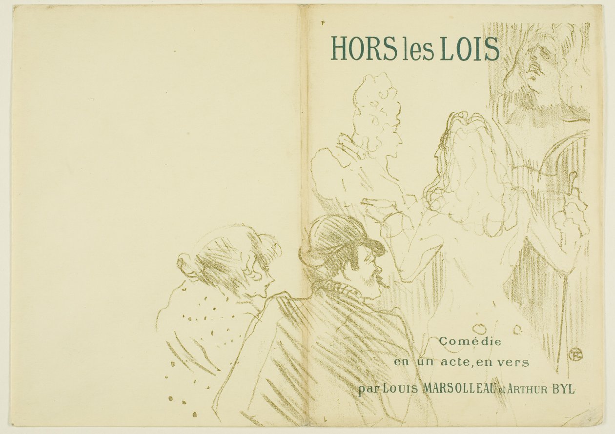 Hommage an Molière von Henri de Toulouse-Lautrec