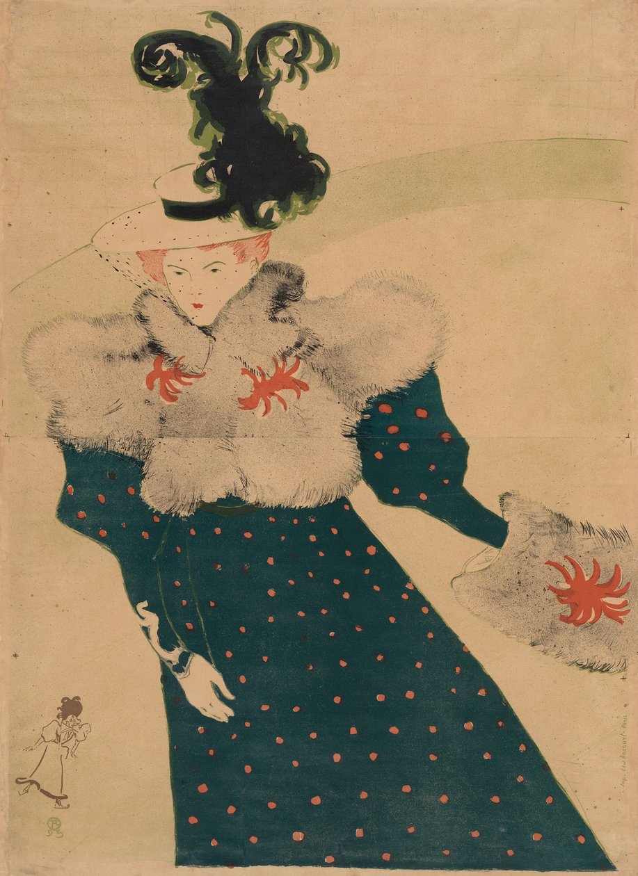 La revue blanche von Henri de Toulouse-Lautrec