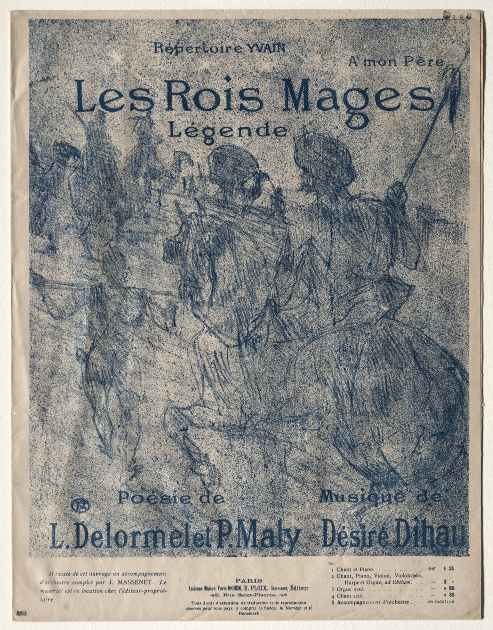 Die Heiligen Drei Könige von Henri de Toulouse-Lautrec