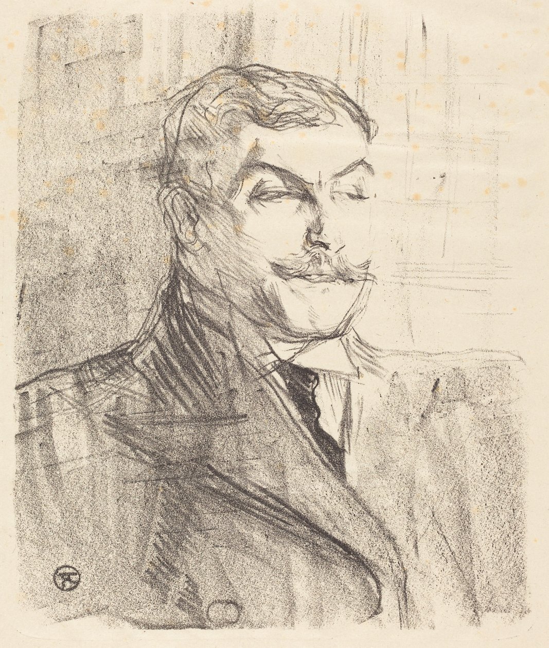 Lucien Guitry von Henri de Toulouse-Lautrec