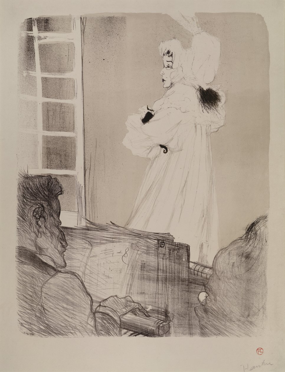 Miss May Belfort (große Platte) von Henri de Toulouse Lautrec