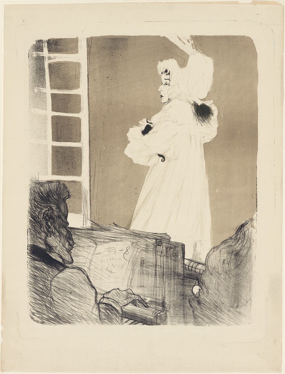 Miss May Belfort (große Platte) von Henri de Toulouse-Lautrec