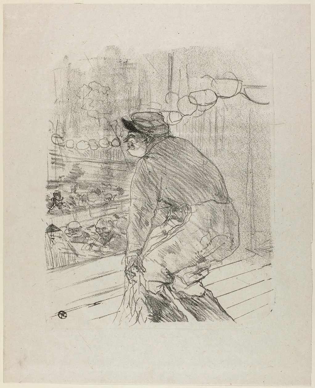 Polin, aus Treize Lithographies von Henri de Toulouse-Lautrec