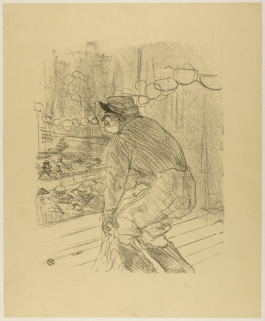 Polin, aus Treize Lithographies von Henri de Toulouse-Lautrec