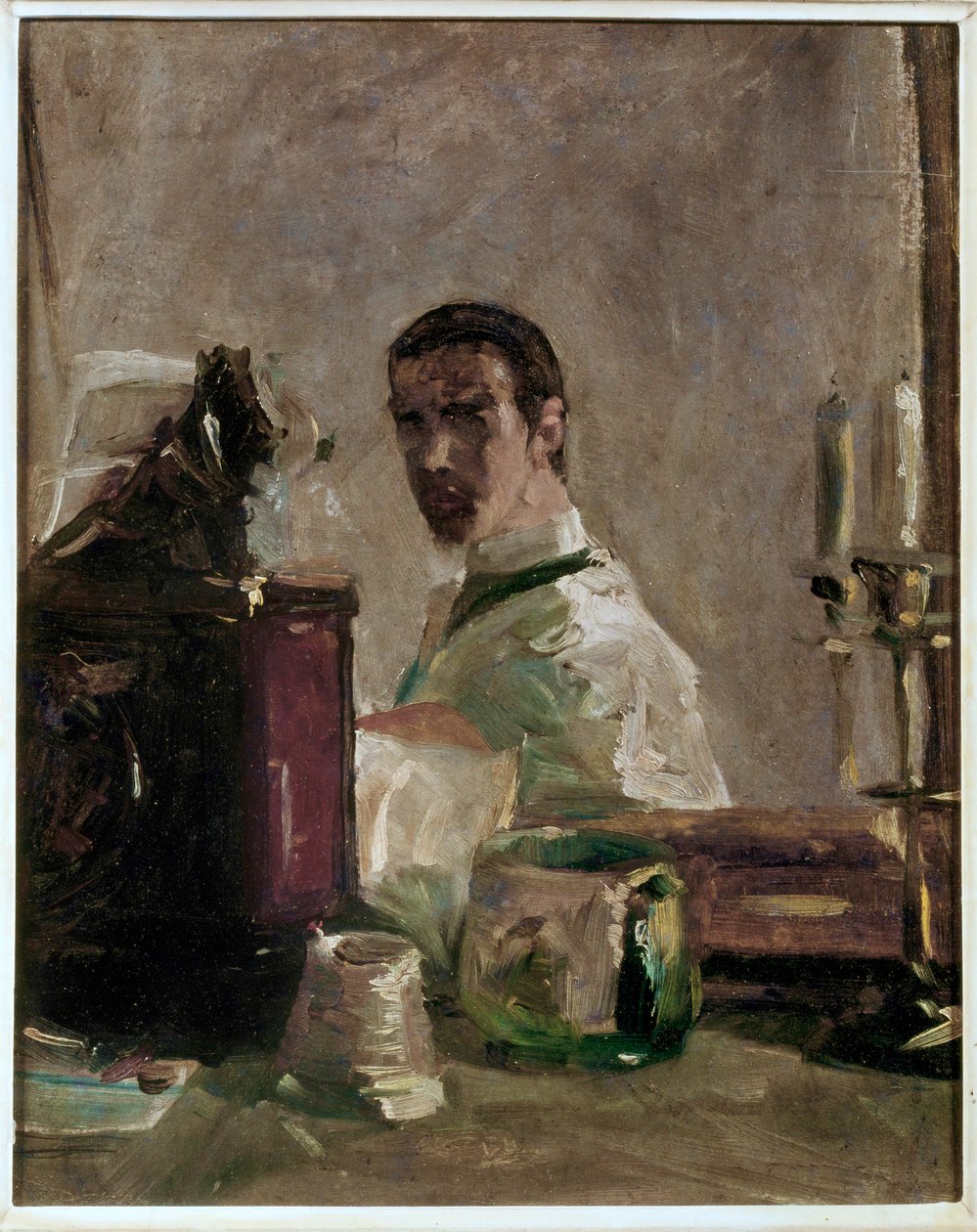 Selbstporträt von Henri de Toulouse-Lautrec