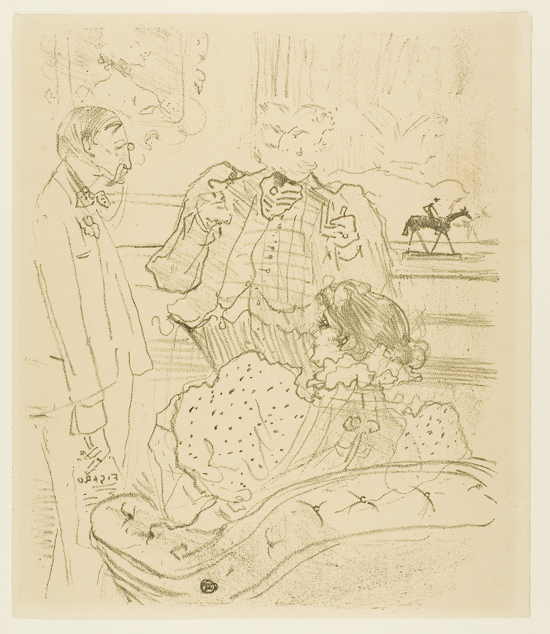 Das Versprechen von Henri de Toulouse-Lautrec