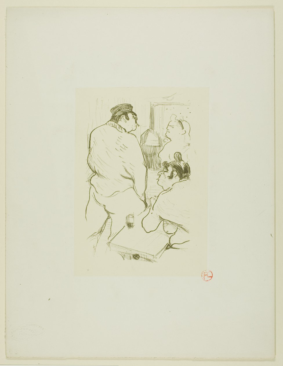Der Schrecken von Grenelle von Henri de Toulouse-Lautrec
