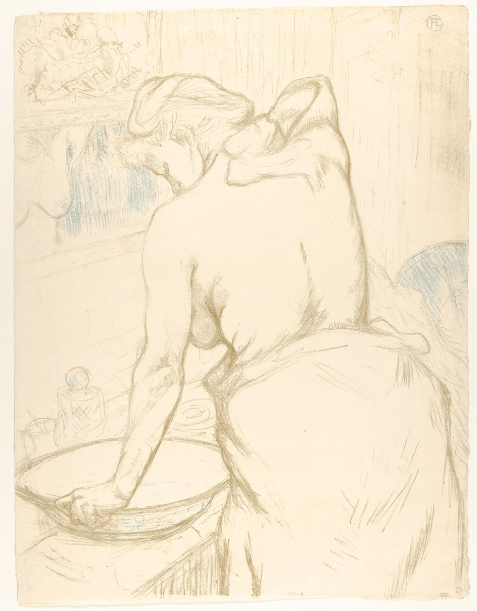 Waschen von Henri de Toulouse-Lautrec