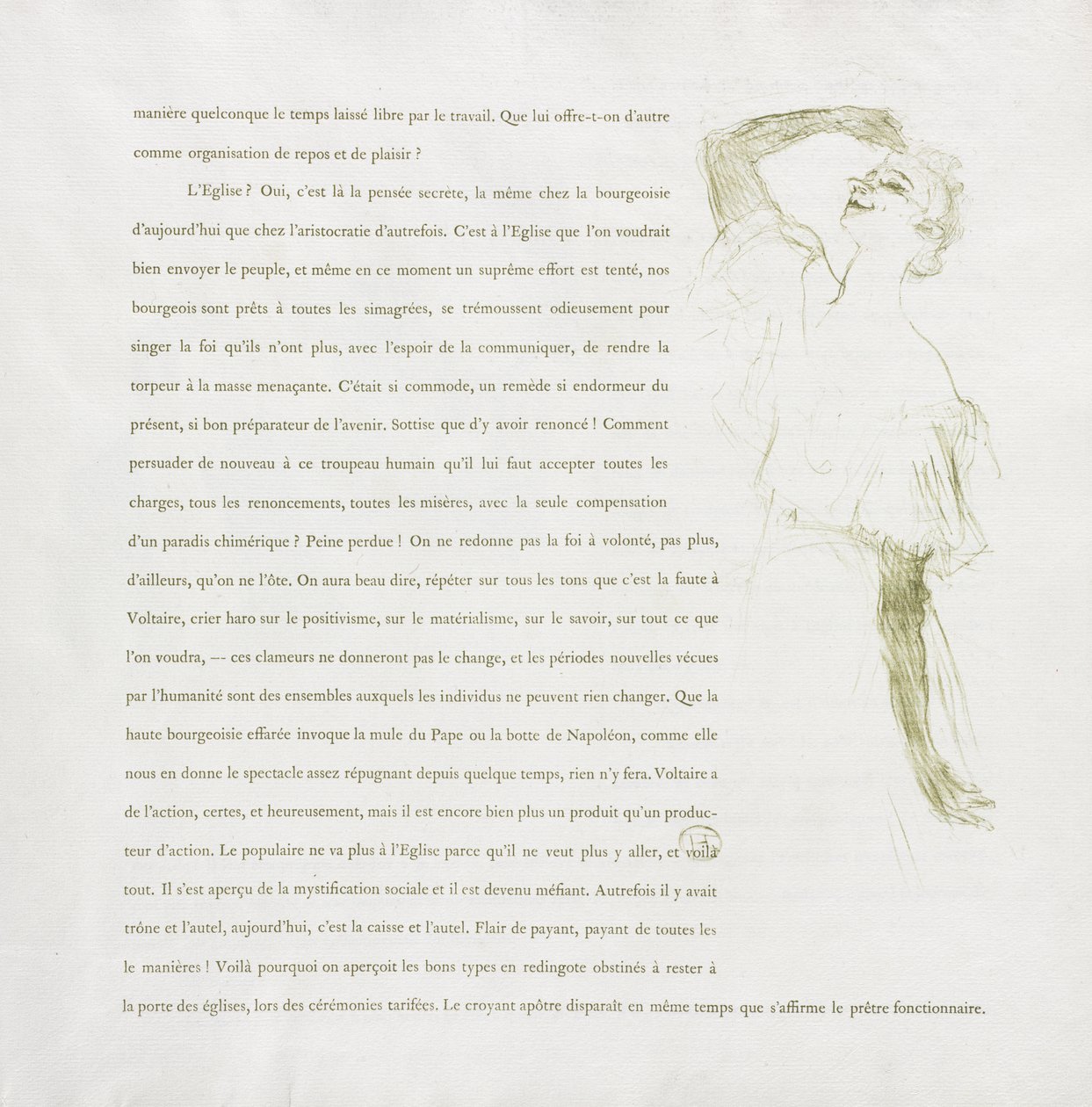 Yvette Guilbert - Französische Serie: Nr. 7 von Henri de Toulouse-Lautrec