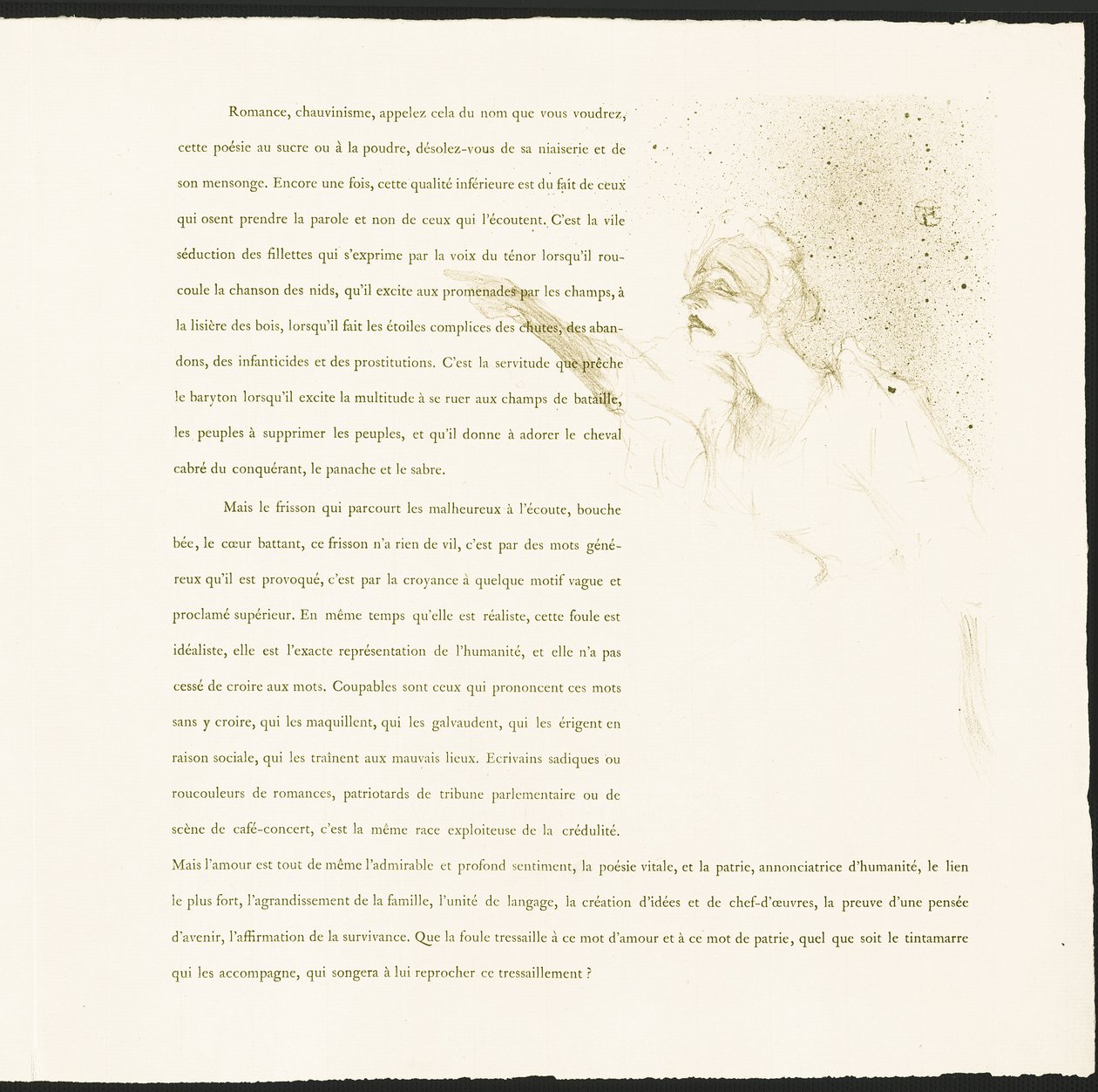 Yvette Guilbert von Henri de Toulouse-Lautrec
