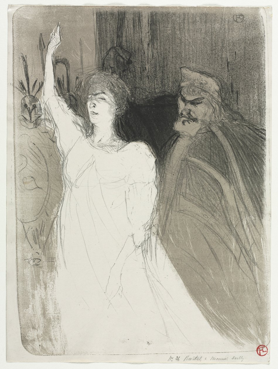 Ein fürstliches Idyll, Clara Ward, 1894 von Henri de Toulouse Lautrec