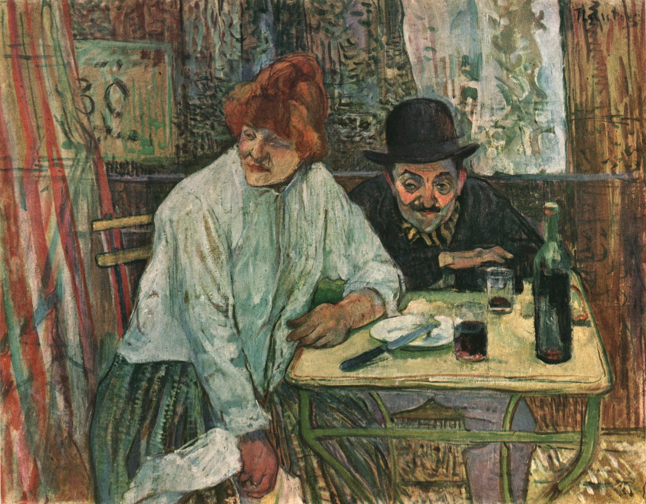 Im Café La Mie, ca. 1891, 1952 von Henri de Toulouse Lautrec