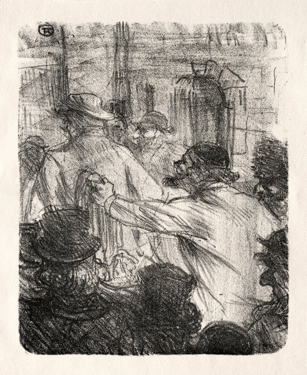 Am Fuß des Sinai: Die Tuchhalle, Krakau von Henri de Toulouse Lautrec