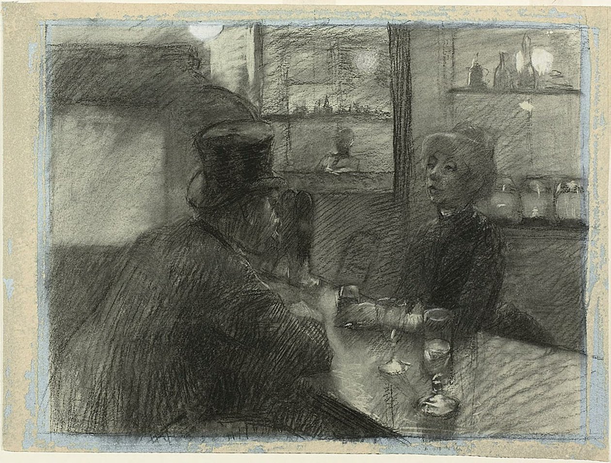 Bar des Cafés der rue de Rome von Henri de Toulouse Lautrec