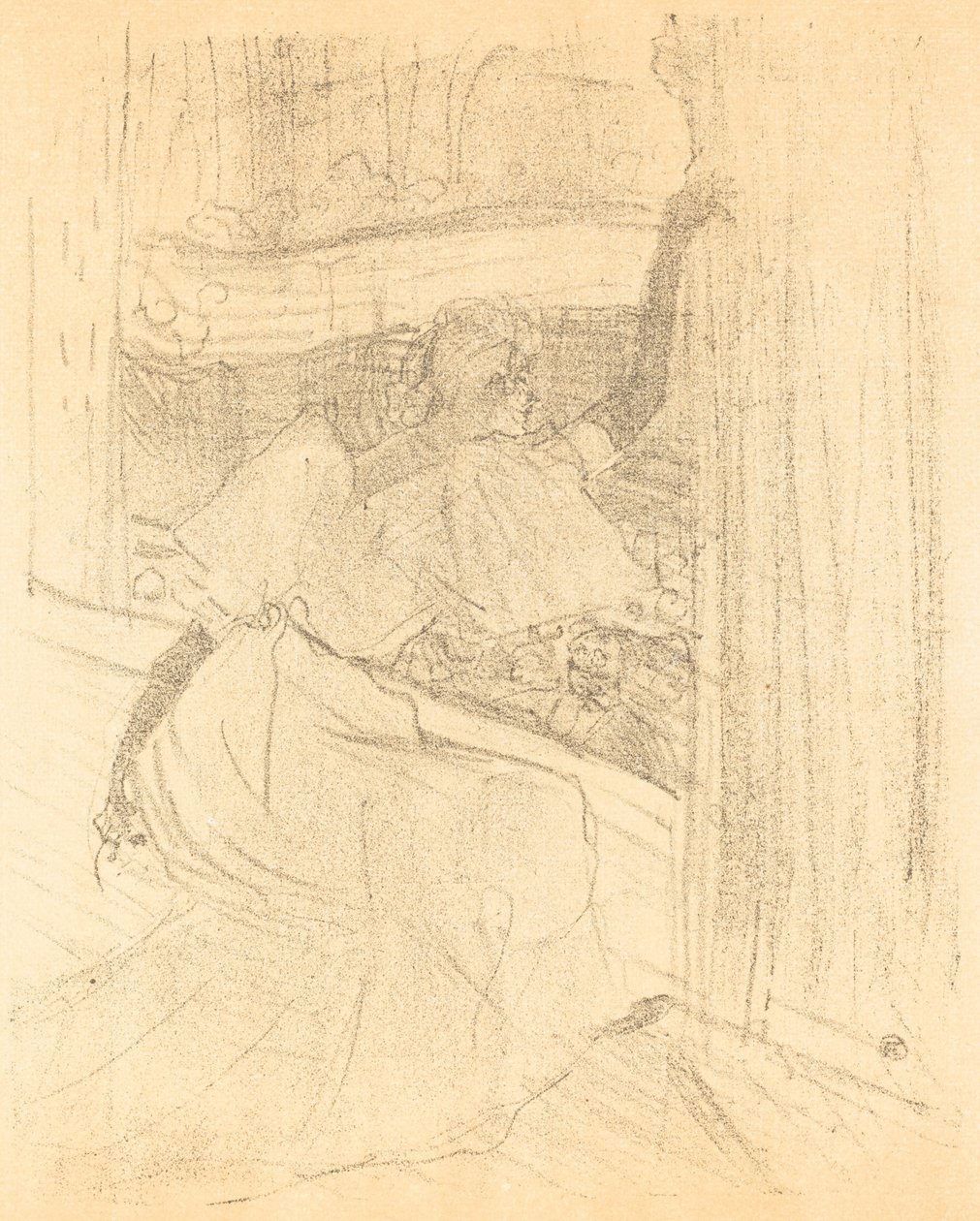 Verbeugung vor dem Publikum von Henri de Toulouse Lautrec