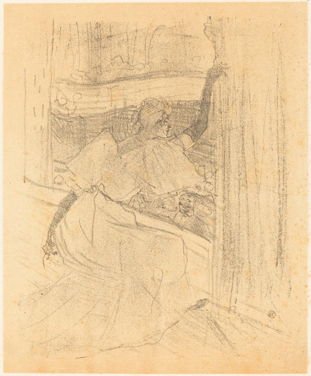 Verbeugung vor dem Publikum von Henri de Toulouse Lautrec