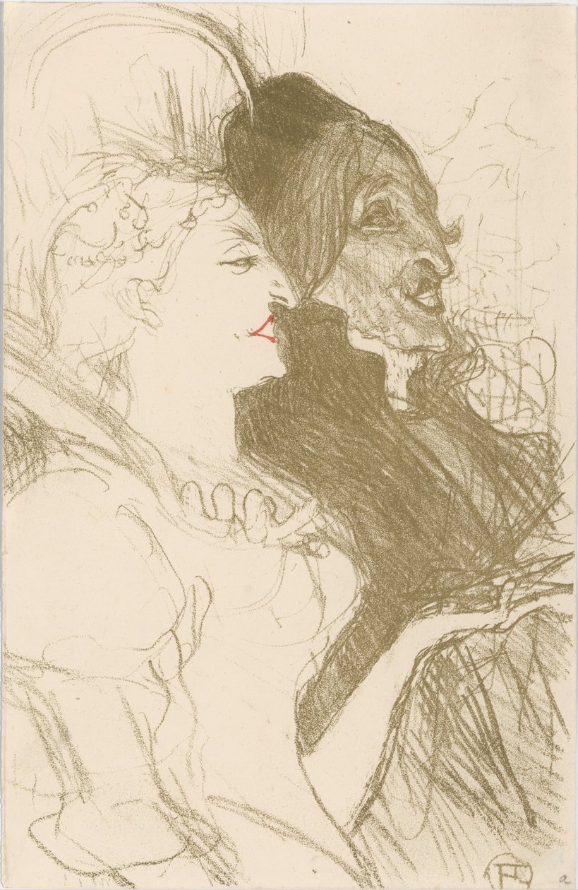 Karneval, 1894 von Henri de Toulouse-Lautrec