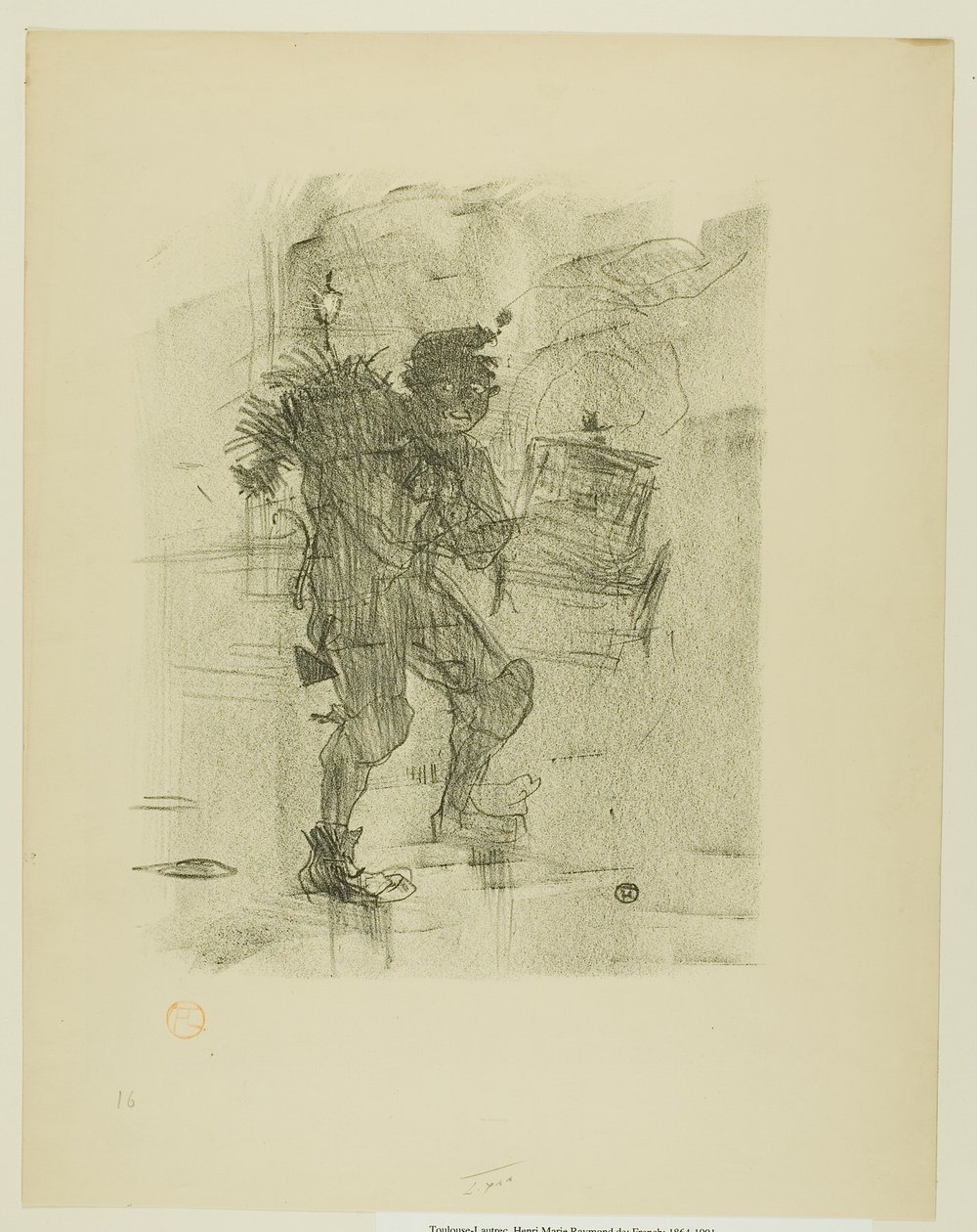 Weihnachtsballade, aus Mélodies de Désiré Dihau von Henri de Toulouse Lautrec